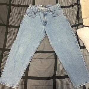 Vintage Gap Baggy Fit Jeans Mens W34 L29 Blue Denim Classic Cotton